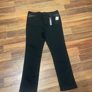 Gloria Vanderbilt Black Straight Leg Women's 14 Jeans NWT